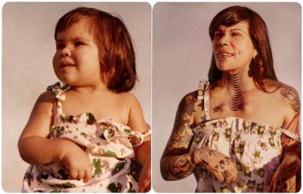 Sosyal medyada yeni trend: Bu kez kullanclar ocukluk fotoraflarnda verdii pozun birebir aynsn yllar sonra veriyor. Bylelikle ortaya ilgin kareler kyor...