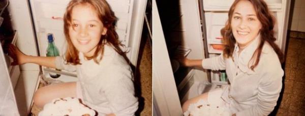 Sosyal medyada yeni trend: Bu kez kullanclar ocukluk fotoraflarnda verdii pozun birebir aynsn yllar sonra veriyor. Bylelikle ortaya ilgin kareler kyor...