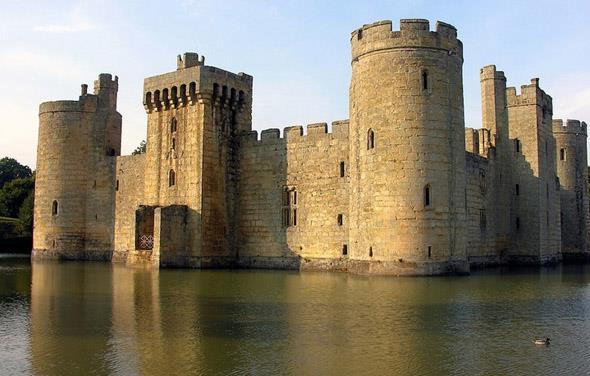 Bodiam Kalesi ,Do�u Sussex, �ngiltere