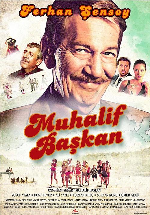 Muhalif Ba�kan    Beyaz perdede bu hafta vizyona girecek olan bir di�er T�rk filmi de "Muhalif Ba�kan". Ferhan �ensoy, Dost Elver, Serkan Kuru, Ali Uyand�ran, Meltem Parlak'�n  oyuncu kadrosunda yer ald��� filmin y�netmenli�ini Y�ksel Torun yapt�.