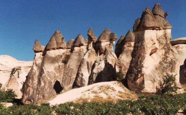 50 NEVEHR  Peribacalar, Derin Kuyu ve Kaymakl Yeralt ehirleri, Hac Bektai Veli Trbesi, zm Balar, Patates retimi, Testi Kebab, Avanosun anak mlek ilii, Greme Ak Hava Mzesi, Kozakl Kaplcalar, Ortahisar ve Uhisar Kaya Oymas Kaleleri, Tarihi Mustafa Paa Evleri, Zelve