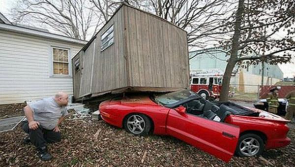 Bu kazalar milyonda bir olur. ��te o kazalar...