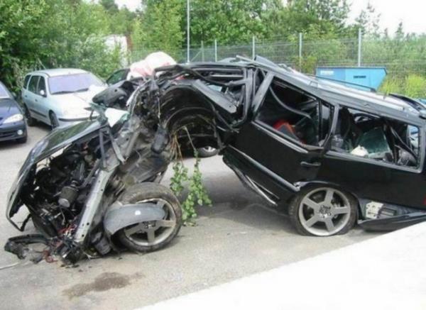 Bu kazalar milyonda bir olur. ��te o kazalar...