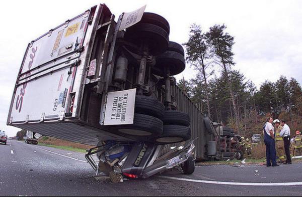 Bu kazalar milyonda bir olur. ��te o kazalar...