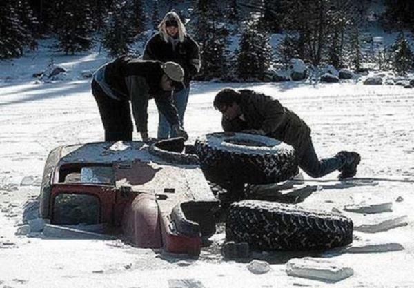 Bu kazalar milyonda bir olur. ��te o kazalar...