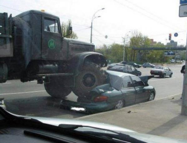 Bu kazalar milyonda bir olur. ��te o kazalar...