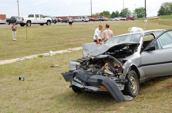 Bu kazalar milyonda bir olur. ��te o kazalar...