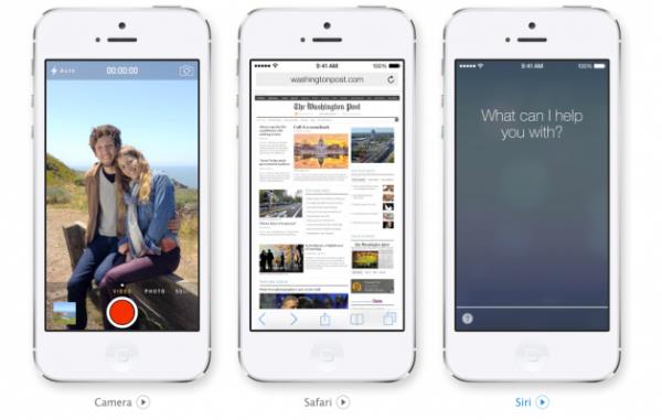 iOS 7 tan�t�ld�.. �lk g�r�nt�ler