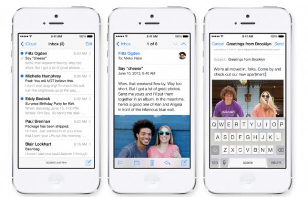 iOS 7 tan�t�ld�.. �lk g�r�nt�ler