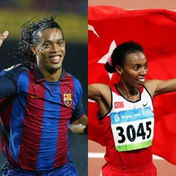 RONALDINHO & ELVAN ABEYLEGESSE