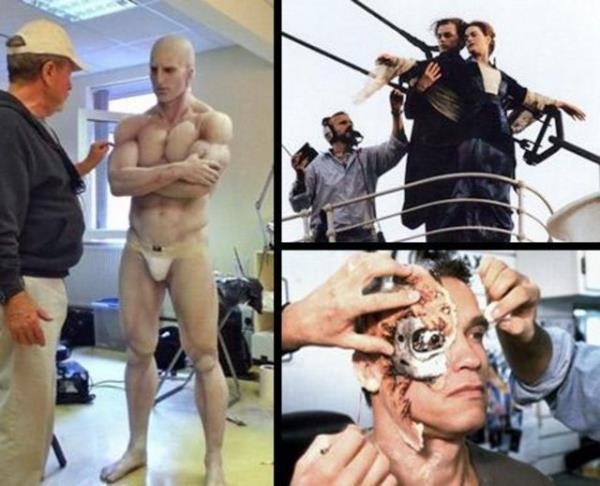 Korku ve gerilim filmlerinin vazgeilmezi dev yaratklarn oluturulmasna ya da fantastik filmlerdeki tehlikeli sahnelerin ekim hilelerine tanklk edin. Hafzalarda yer edinen sahnelerin hayal krkl yaratan kamera arkalar