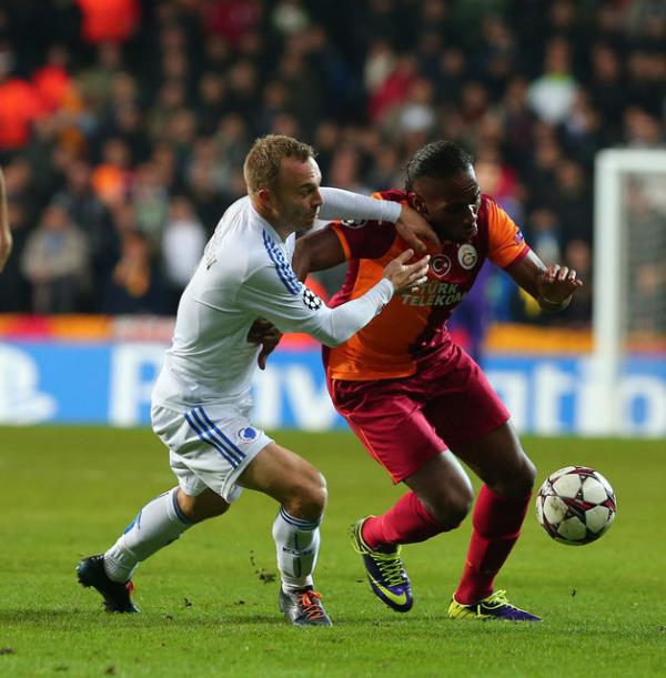 Galatasaray'n Kopenhag'a 1-0 malup olmasnn ardndan B Grubu'nda puanlar da kart!