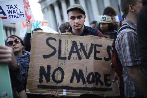 <b>Amerikan polisinin Wallstreet olaylar�na m�dahalesi</b>