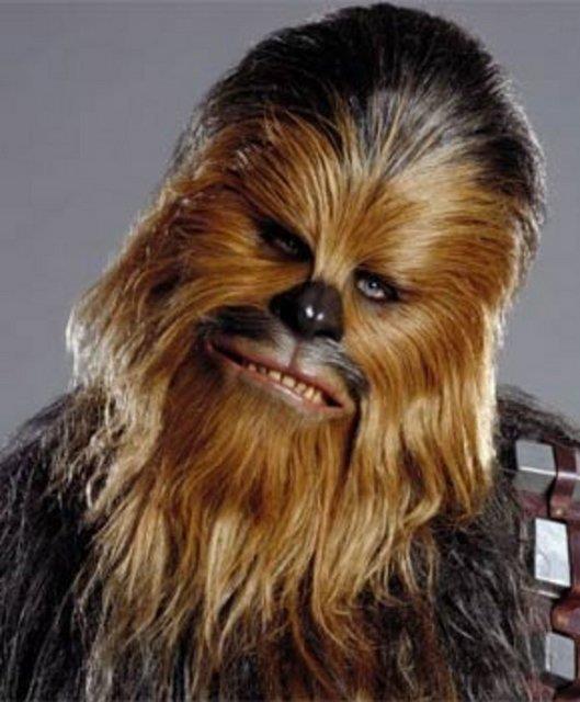 Yldz Savalar'ndaki Chewbacca karakterine...