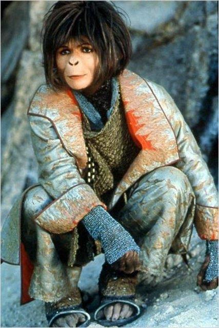 Helena Bonham Carter, Maymunlar Cehennemi iin bu hale geldi.