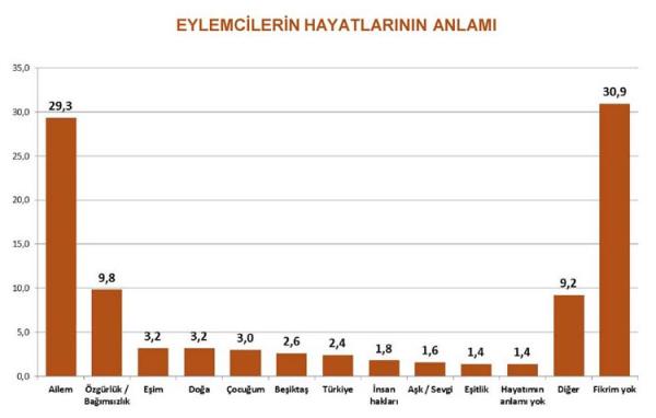 T�rkiye geneline yay�lan Gezi Park� eylemleri �zerine GENAR ara�t�rma �irketi bir anket yay�nlad�. Ara�t�rma, Gezi Park� �evresindeki bireylerin profilini ve bu konu ile ilgili d���ncelerinin ne oldu�unu g�zler �n�ne serdi.