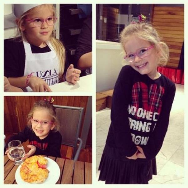 PINAR ALTU Kendi pizzamz yaptk sonra da yedik. ok elendik. yi ki dodun Ece