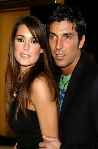 Buffon ve ei Alena Seredova