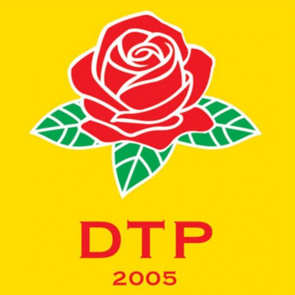 DEMOKRATİK TOPLUM PARTİSİ (DTP) - 9 Kasım 2005 - Genel Başkan: Ahmet Türk.