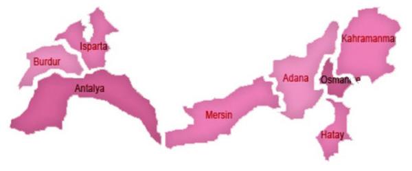 <p><b<BLGELERE GRE</b></p>   Akdeniz Blgesi (nfusun yzde 6.75'i): 459 bin 869 dosya