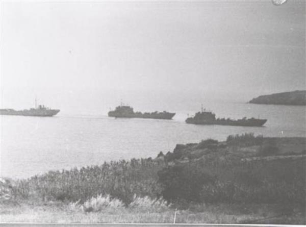 Kbrs Bar Harekat'na katlan karma gemileri..