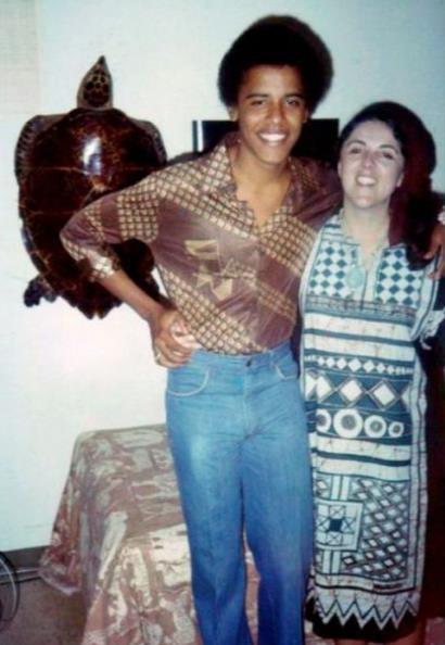 Obama ve annesi