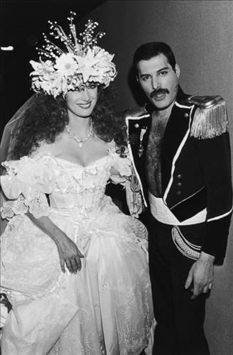 Freddie Mercury ve Jane Seymour