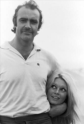 Sean Connery ve Brigitte Bardot
