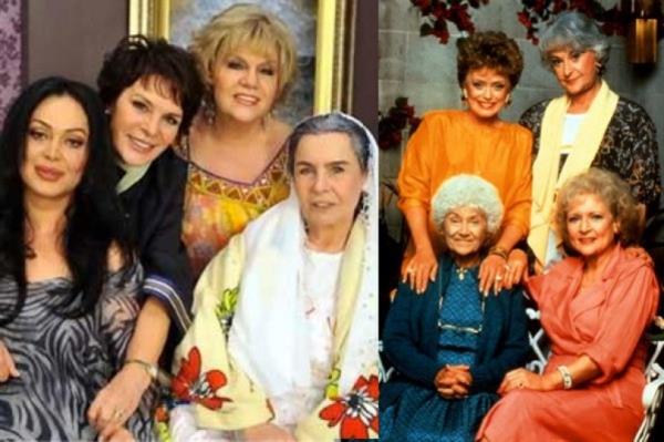 <p><b>Altn Kzlar - The Golden Girls:</b></p>   Yaynland dnemde fenomen haline gelen The Golden Girls - Altn Kzlar'n Trkiye uyarlamas parlak kadrosu ile dikkat ekti. Dizide Trkan oray, Fatma Girik, Hlya Koyiit ve Nevra Serezli gibi usta oyuncular rol ald.