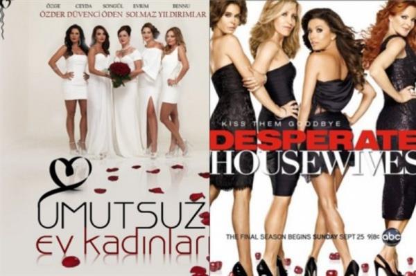 <p><b>Umutsuz Ev Kadnlar - Desperate Housewives:</b></p>   ABD'nin en popler dizilerinden 'Desperate Housewives'n Trkiye uyarlamas birka kanal deitirse de 3. sezonuyla yayn hayatna devam ediyor.