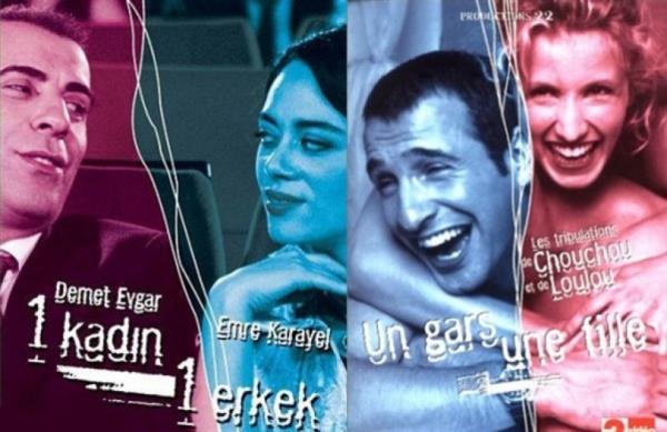 <p><b>1 Kadn 1 Erkek - Un Gars, Une Fille:</b></p>   Sevilen dizilerden biri... Ksa ve iki kiilik yaps ile ilgin bir yapmd. Dizi Kanada meneli, orijinal ad ise Un Gars, Une Fille.