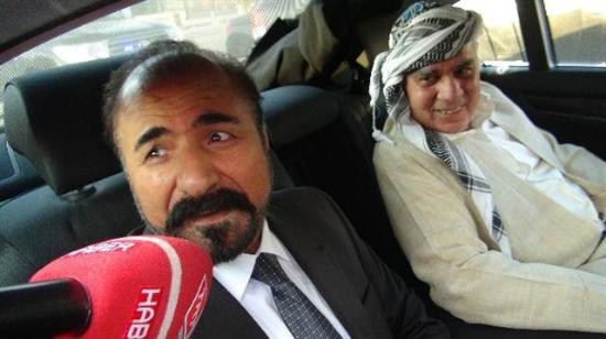 Milletvekili Dindar, Barzani'ye Krte "Hogeldiniz" dedi.