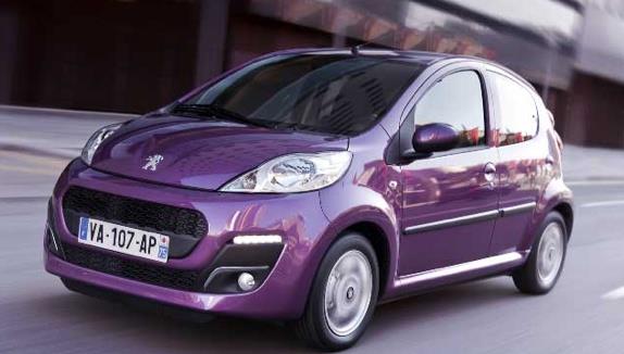 Peugeot 107  34 bin 450 lira