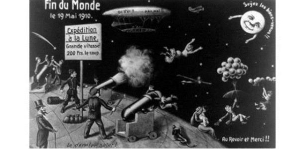 Resimdeki karikatrde tam o gnlerde Fransa'da yaymlanmt...