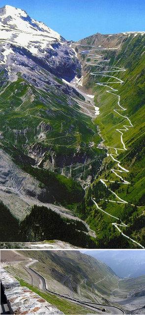 Stelvio Geit Yolu, Trollstigen talya
