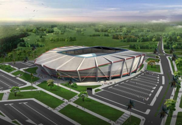 MERSN'N KARETTA GRNML STADYUMU 140 dnm arazi zerine ina edilen 25 bin seyirci kapasiteli stadyumun temeli 19 Mays 2012?de Babakan Recep Tayyip Erdoan tarafndan atld. Kaba inaat %45 orannda tamamland. Stadyum 2013 ylnda 17. Akdeniz Oyunlarna kadar tamamlanacak.