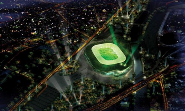 BURSA'NIN TMSAH ARENASI: Bursa Bykehir Belediyesi ile imzalanan protokolle yaplyor. 45 bin seyirci kapasiteli. Stadyumun kaba inaat byk oranda tamamland. Tribn altlar spor salonu olacak. Stadyum altnda konferans salonlar, kafeterya, alveri merkezi olacak.