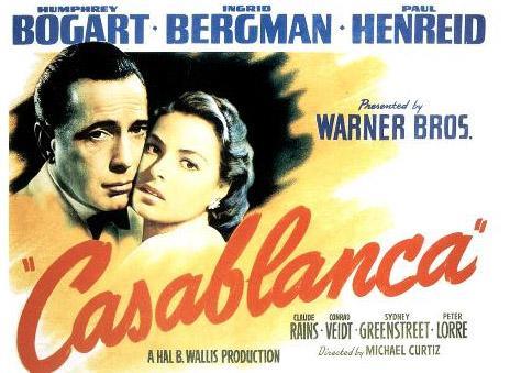 <p><b>CASABLANCA (KAZABLANKA)</b></p>    Ynetmen: Michael Curtiz (1942)