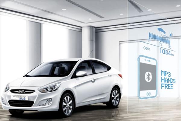 Hyundai Accent Blue- 786