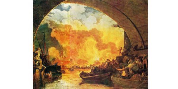 O yl gerekleen ve Londra'nn yarsn yok eden yangn, bir nceki sene binlerce kiiyi ldren veba salgnnn tm kalntlarn da ehrin zerinden sildi...