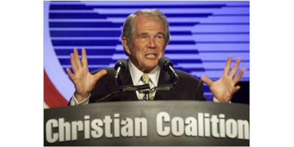 Televizyon vaizleri ile kehanetini duyuran Robertson'a inananlar, dnyann yangnlarla yok olacana ve cennetin ortaya kacana inanyor...