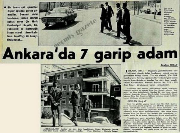 (1972) Bir damla iki imediler. Hibir elence yerine girmediler. Devaml dolar bozduran, yemek sonras bahi veren in Halk Cumhuriyeti Heyeti, Bykelilik ve ikametgah binas olarak Amerikallarn boaltt bir binay kiralayacak...