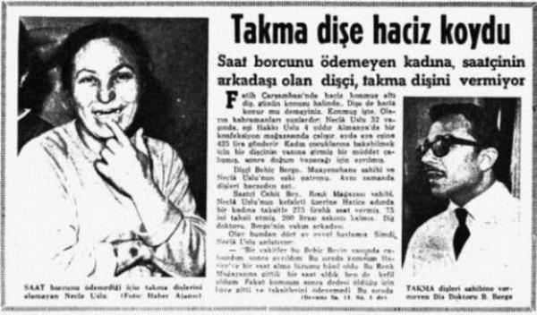 1968 Dilerini alamayan Necla Hanm'n glne baklrsa onun iin sorun yok...