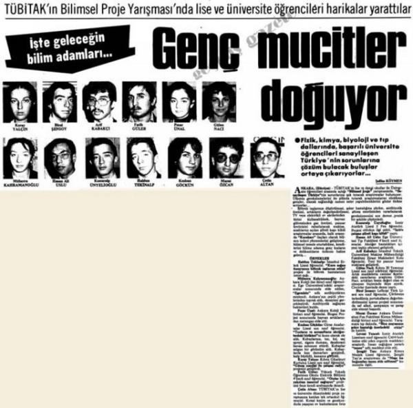 (1981) Fizik, kimya, biyoloji ve tp dallarnda, baarl niversite rencileri sanayileen Trkiye'nin sorunlarna zm bulacak bulular ortaya karyorlar...
