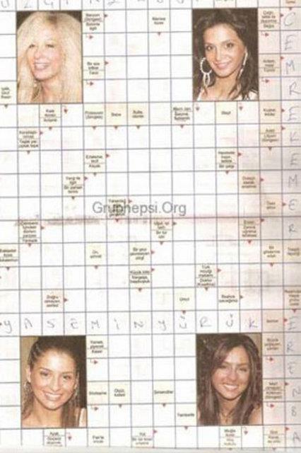 Bulmacalardaki resimlere byk,sakal izebilmektir.