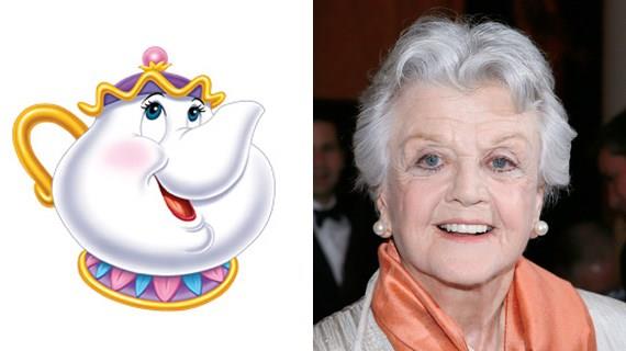 'Gzel ve irkin' Mrs. Potts - Angela Lansbury