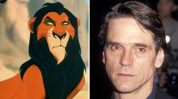 'Aslan Kral' Scar - Jeremy Irons