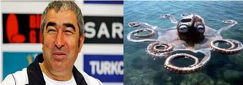 Samet Aybaba & Tarkan filmindeki ahtapot