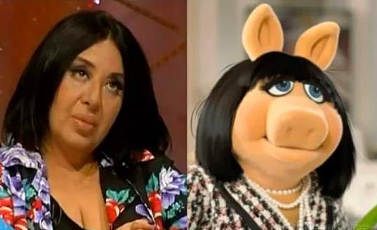 Nur Yerlita & Miss Piggy
