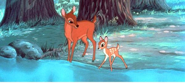 Offscreen   (Bambi, 1942)